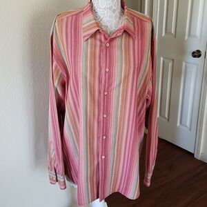 Tommy Bahama Long Sleeved Button Down Shirt
